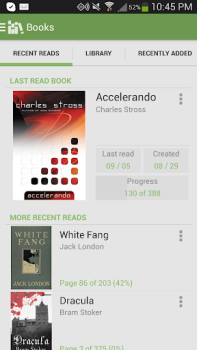 Scaricare Cantook by Aldiko Libri e guide per Android