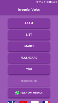 Scaricare Verbi irregolari Educazione per Android