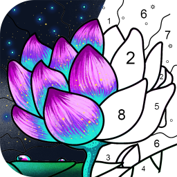 Logo Dipingi per numero Colore