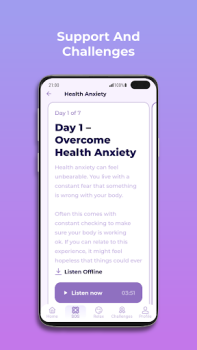 Scaricare Dare: Anxiety & Panic Attacks Salute e fitness per Android Screenshot 7