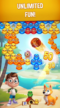 Scaricare Bubble Birds V - Color Birds Shooter Giochi rompicapo per Android Screenshot 2