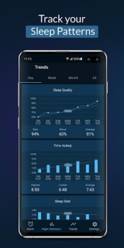 Scaricare Sleepzy: Analisi del sonno Stile di vita per Android Screenshot 3
