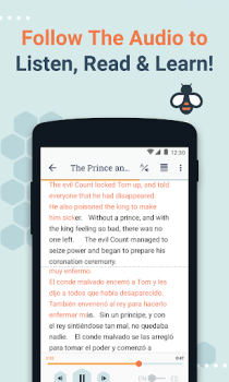Scaricare Beelinguapp: impara l'inglese Educazione per Android Screenshot 3