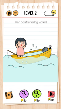 Scaricare Brain Test 2: Storie ed Enigmi Quiz per Android Screenshot 2