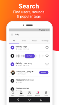 Scaricare Dubsmash Lettori ed editor video per Android Screenshot 5