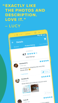 Scaricare Wish: compra e risparmia Shopping per Android Screenshot 5