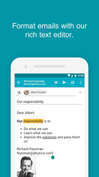 Scaricare Aqua Mail - Veloce e sicura Comunicazione per Android Screenshot 3
