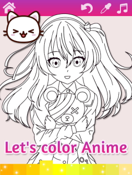 Scaricare Anime Manga Coloring Pages wit Giochi da tavolo per Android Screenshot 5