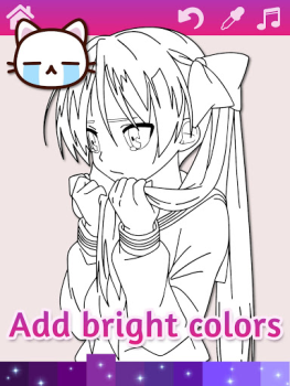 Scaricare Anime Manga Coloring Pages wit Giochi da tavolo per Android Screenshot 6