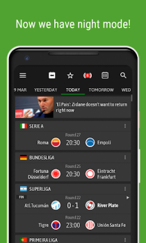 Scaricare BeSoccer - Risultati di calcio Lo sport per Android Screenshot 2