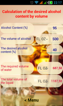 Scaricare Alcohol Calculator Strumenti per Android Screenshot 2