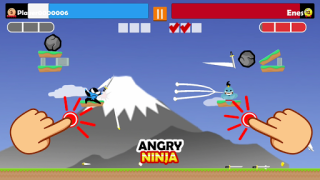 Scaricare Jumping Ninja Party 2 Player Arcade per Android Screenshot 4