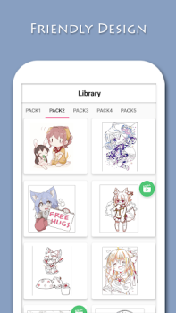 Scaricare Anime - Paint by Numbers Intrattenimento per Android Screenshot 7