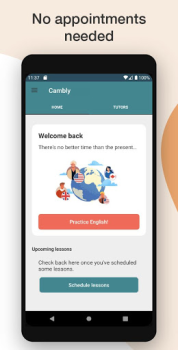 Scaricare Cambly : Inglese con nativi Educazione per Android Screenshot 4