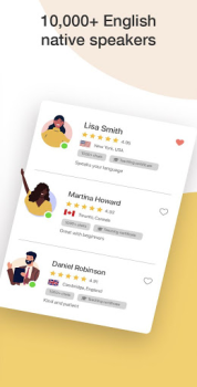 Scaricare Cambly : Inglese con nativi Educazione per Android Screenshot 7