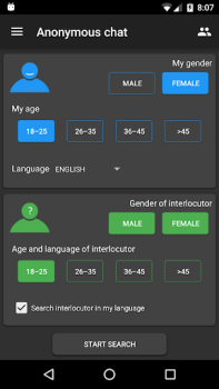 Scaricare Anonymous сhat Incontri per Android Screenshot 2