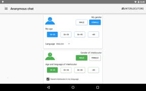 Scaricare Anonymous сhat Incontri per Android Screenshot 6