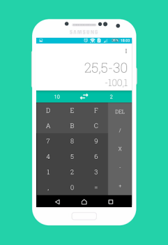 Scaricare Калькулятор Систем Счисления Strumenti per Android Screenshot 3