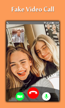 Scaricare Fake Video Call Girlfriend Call Intrattenimento per Android Screenshot 2