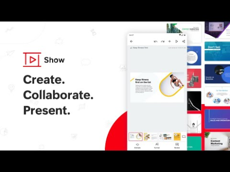 Zoho Show: Crea presentazioni