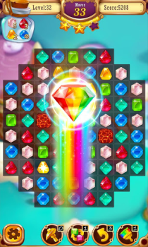 Scaricare mondo dei gioielli pazzi Giochi rompicapo per Android Screenshot 2