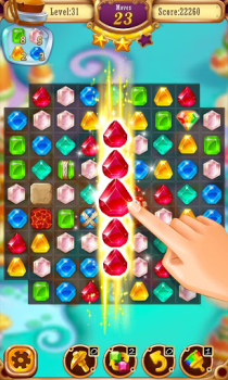 Scaricare mondo dei gioielli pazzi Giochi rompicapo per Android Screenshot 3
