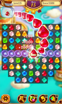 Scaricare mondo dei gioielli pazzi Giochi rompicapo per Android Screenshot 4
