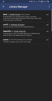 Scaricare APDE - Android Processing IDE Strumenti per Android Screenshot 6