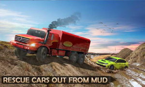 Scaricare Extreme Offroad Mud Truck Simulator 6x6 Spin Tires Simulatori per Android Screenshot 4