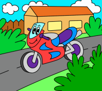 Scaricare Pagine da colorare: trasporto Apprendimento per Android Screenshot 5