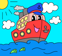 Scaricare Pagine da colorare: trasporto Apprendimento per Android Screenshot 6