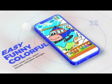Scaricare Pagine da colorare: trasporto Apprendimento per Android Screenshot 8