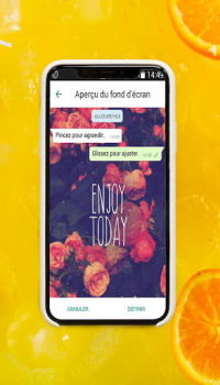 Scaricare Chat Wallpaper Messaging Backgrounds Personalizzazione per Android Screenshot 2