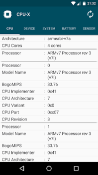 Scaricare CPU-X Strumenti per Android Screenshot 2