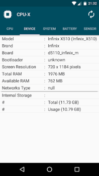 Scaricare CPU-X Strumenti per Android Screenshot 3