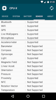Scaricare CPU-X Strumenti per Android Screenshot 6