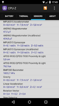 Scaricare CPU-Z Strumenti per Android Screenshot 6