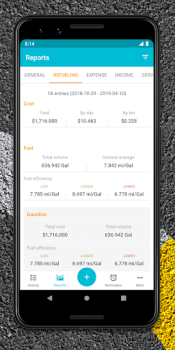 Scaricare Drivvo - Gestione veicoli Auto e trasporti per Android Screenshot 3