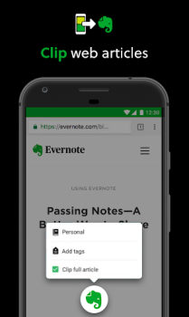 Scaricare Evernote - L'organizer di note Lavoro per Android Screenshot 6