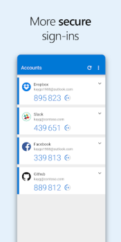 Scaricare Microsoft Authenticator Strumenti per Android Screenshot 3