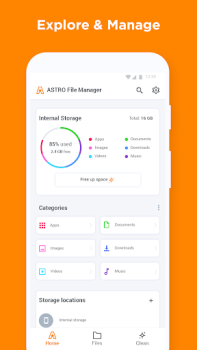 Scaricare Gestione file ASTRO Strumenti per Android Screenshot 2