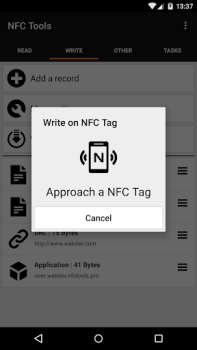 Scaricare NFC Tools Strumenti per Android Screenshot 5