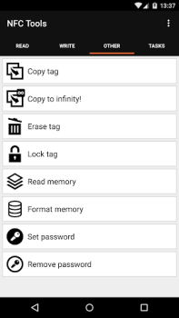 Scaricare NFC Tools Strumenti per Android Screenshot 7