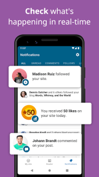 Scaricare WordPress – Costruzione siti Lavoro per Android Screenshot 5