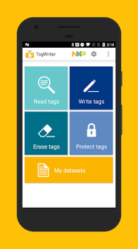 Scaricare NFC TagWriter by NXP Lavoro per Android
