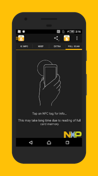 Scaricare NFC TagInfo by NXP Strumenti per Android Screenshot 3