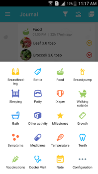 Scaricare Rainbow - Journal & Activities Maternità e infanzia per Android Screenshot 4