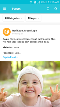 Scaricare Rainbow - Journal & Activities Maternità e infanzia per Android Screenshot 5