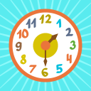 Scaricare  Clock time game hours, minutes