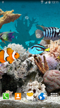 Scaricare Coral Fish 3D Live Wallpaper Personalizzazione per Android Screenshot 2